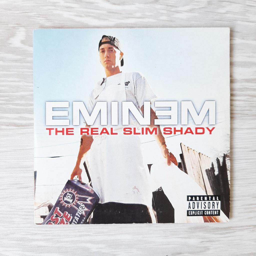 Cardsleeve CDsingle Eminem – The real slim shady, Verzenden, Gebruikt