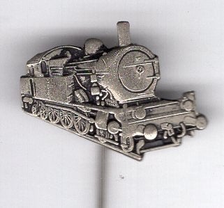 NS locomotief zilverkleurig speldje ( J_011), Verzenden, Nieuw, Transport, Speldje of Pin