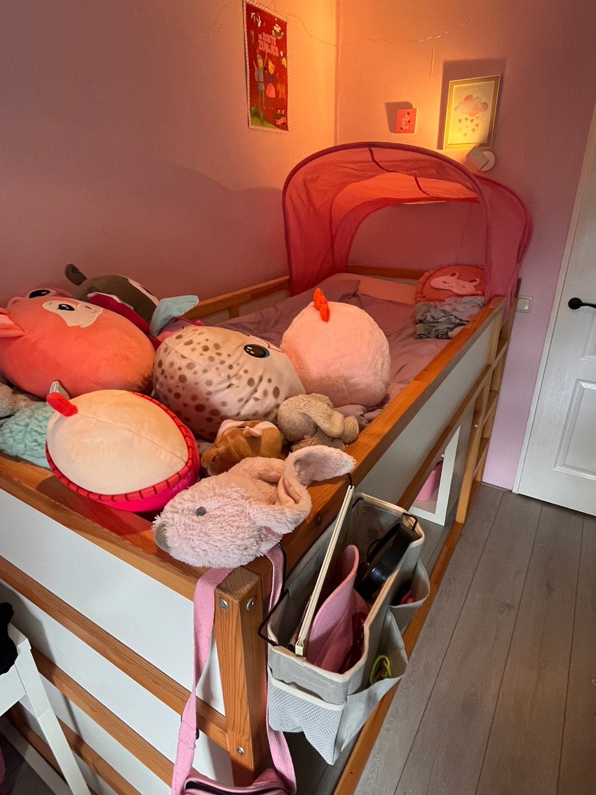 Ikea kura kinderbed omkeerbed, Ophalen, Zo goed als nieuw, Halfhoogslaper