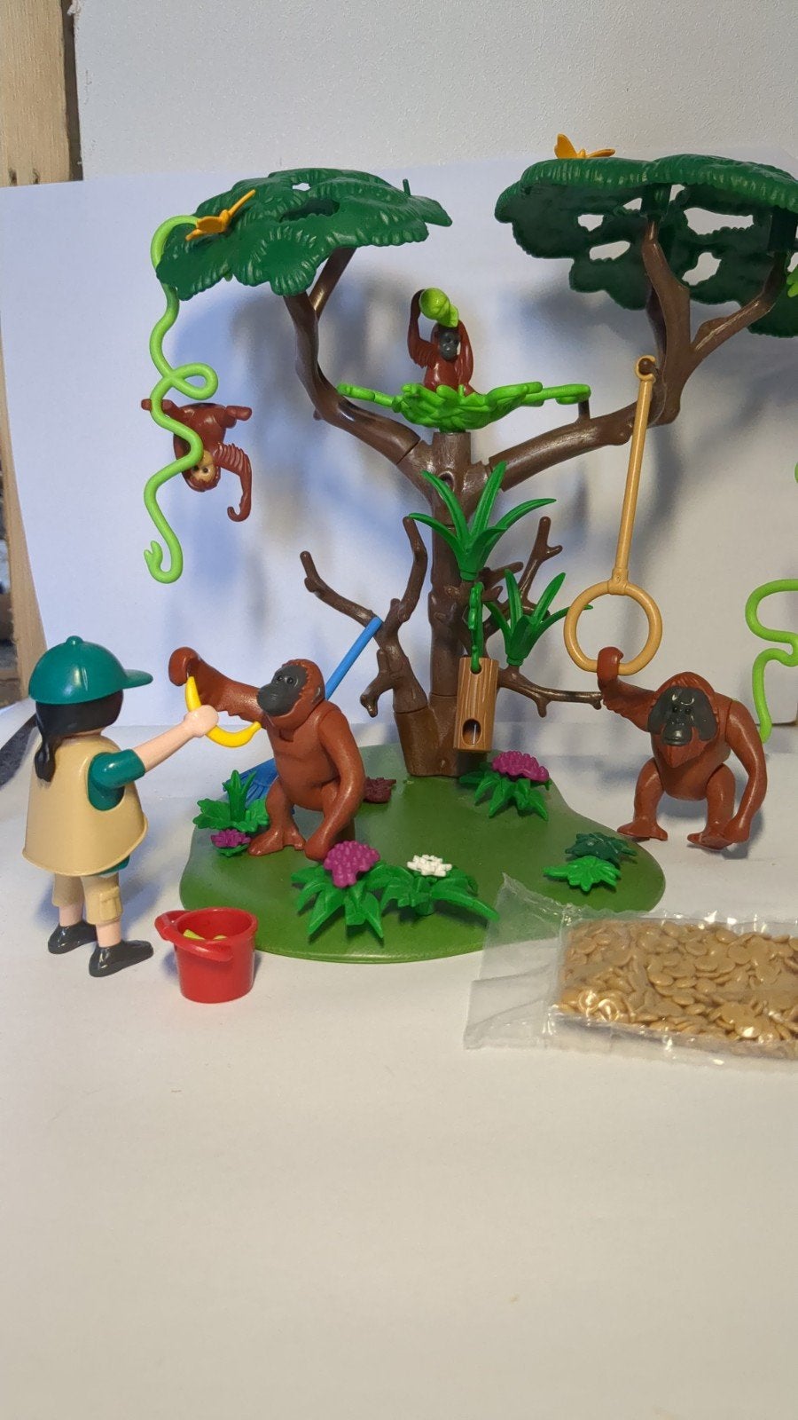 Playmobil Orang-oetan verblijf met verzorger, Ophalen, Zo goed als nieuw