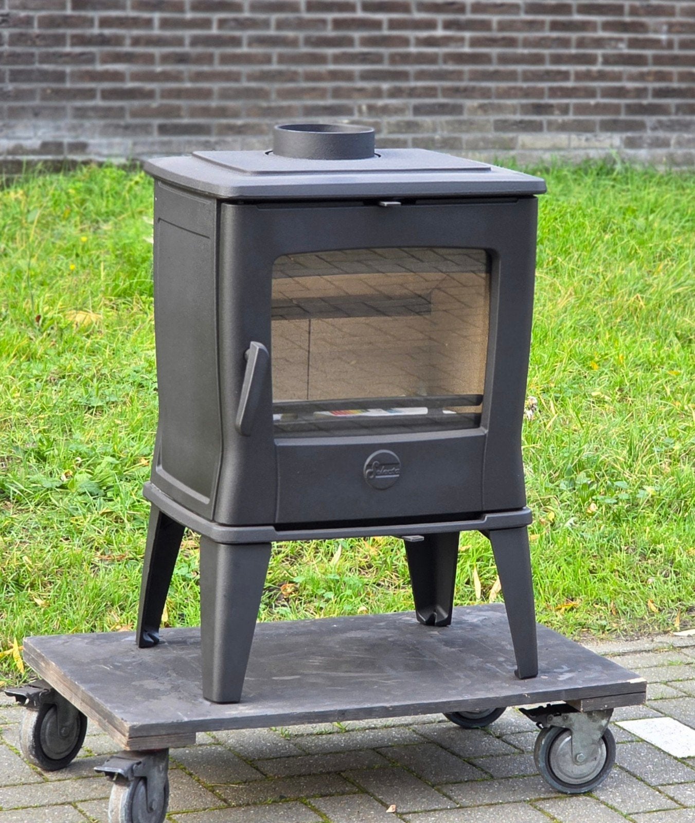 Houtkachel Dovre Tai/Selecta 35 nieuw, Ophalen of Verzenden, Vrijstaand, Hout, Nieuw