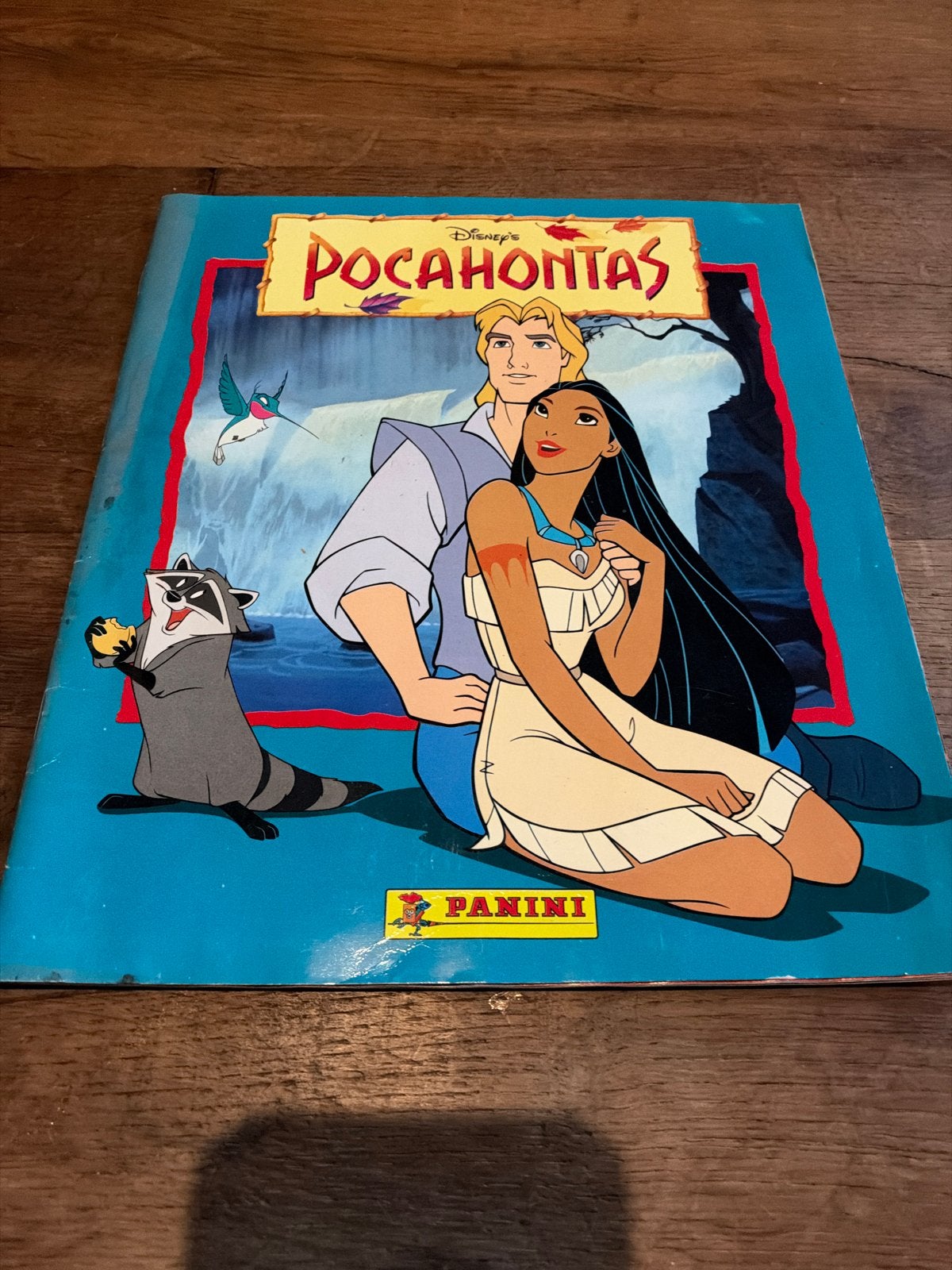 Disney's Pocahontas Panini Plaatjesalbum - Vintage, Ophalen of Verzenden, Gebruikt, Plaatje