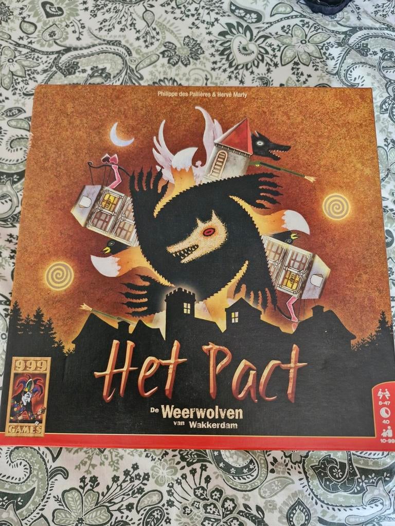 Het Pact: De Weerwolven van Wakkerdam - 999 Games, Vijf spelers of meer, Ophalen, Gebruikt, 999 Games