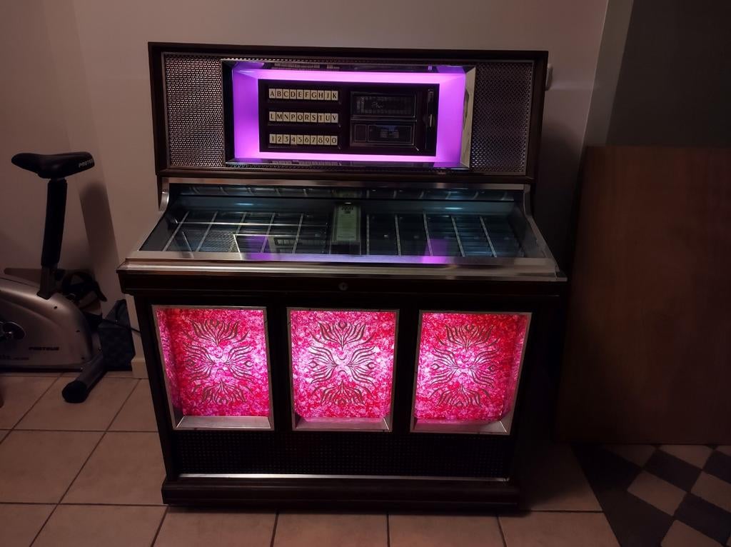 Vintage Jukebox met Verlichting AMI, Verzamelen, Automaten | Jukeboxen, Ophalen, Gebruikt, 1970 tot heden, Ami
