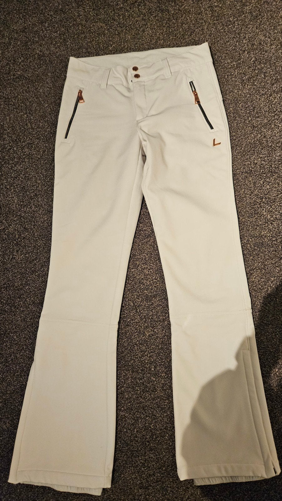 Skibroek dames Luhta maat 38 wit, Kleding | Dames, Wintersportkleding, Ophalen of Verzenden, Gedragen, Maat 36 (S), Broek