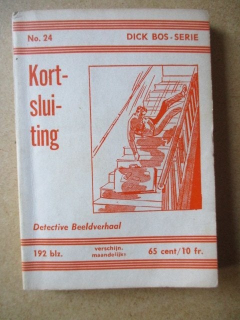 ad000429 dick bos 24 kortsluiting 2, Eén stripboek, Ophalen, Gelezen