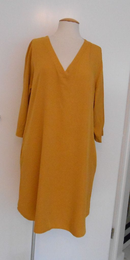 Chaster jurk okergeel mt L/XL, Chastar, Geel, Maat 42/44 (L), Nieuw