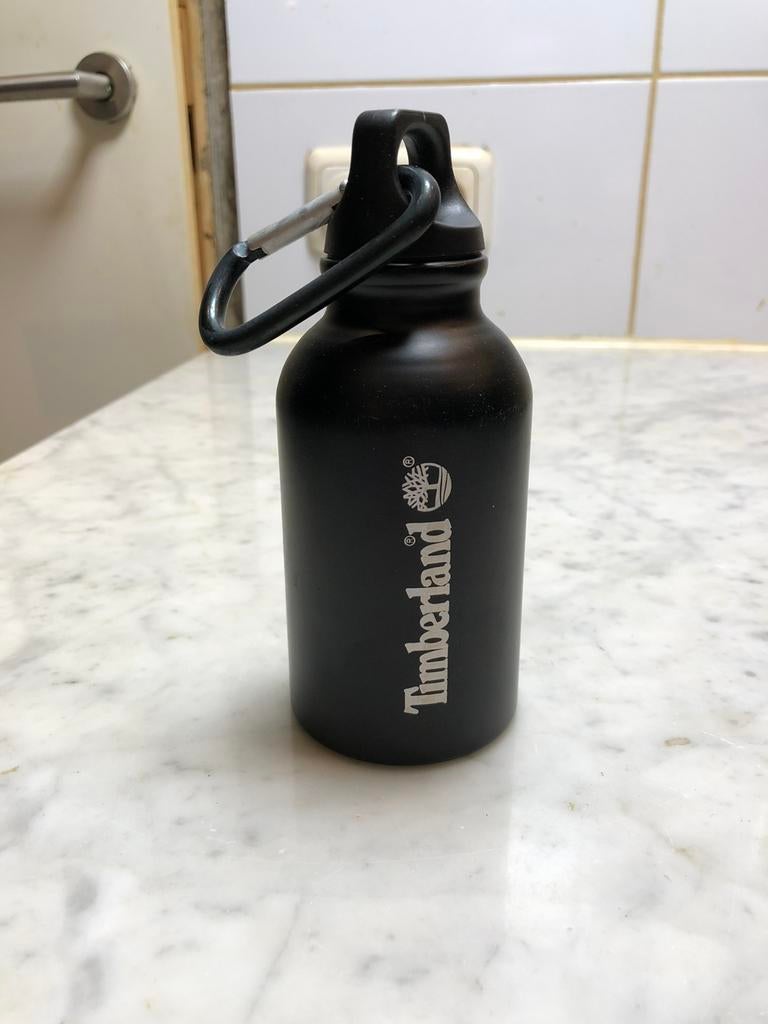Timberland Stalen Waterfles / Tumbler / Flask Zwart 0,3L, Ophalen, Gebruikt