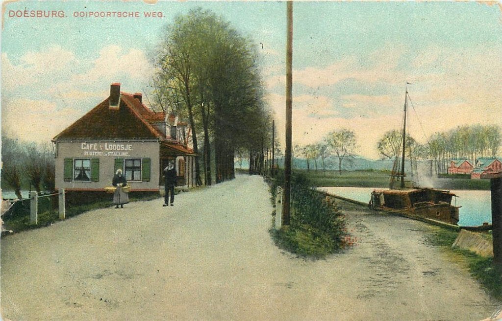 701-285-009 Doesburg Ooipoortscheweg, Ophalen of Verzenden, Voor 1920, Gelderland