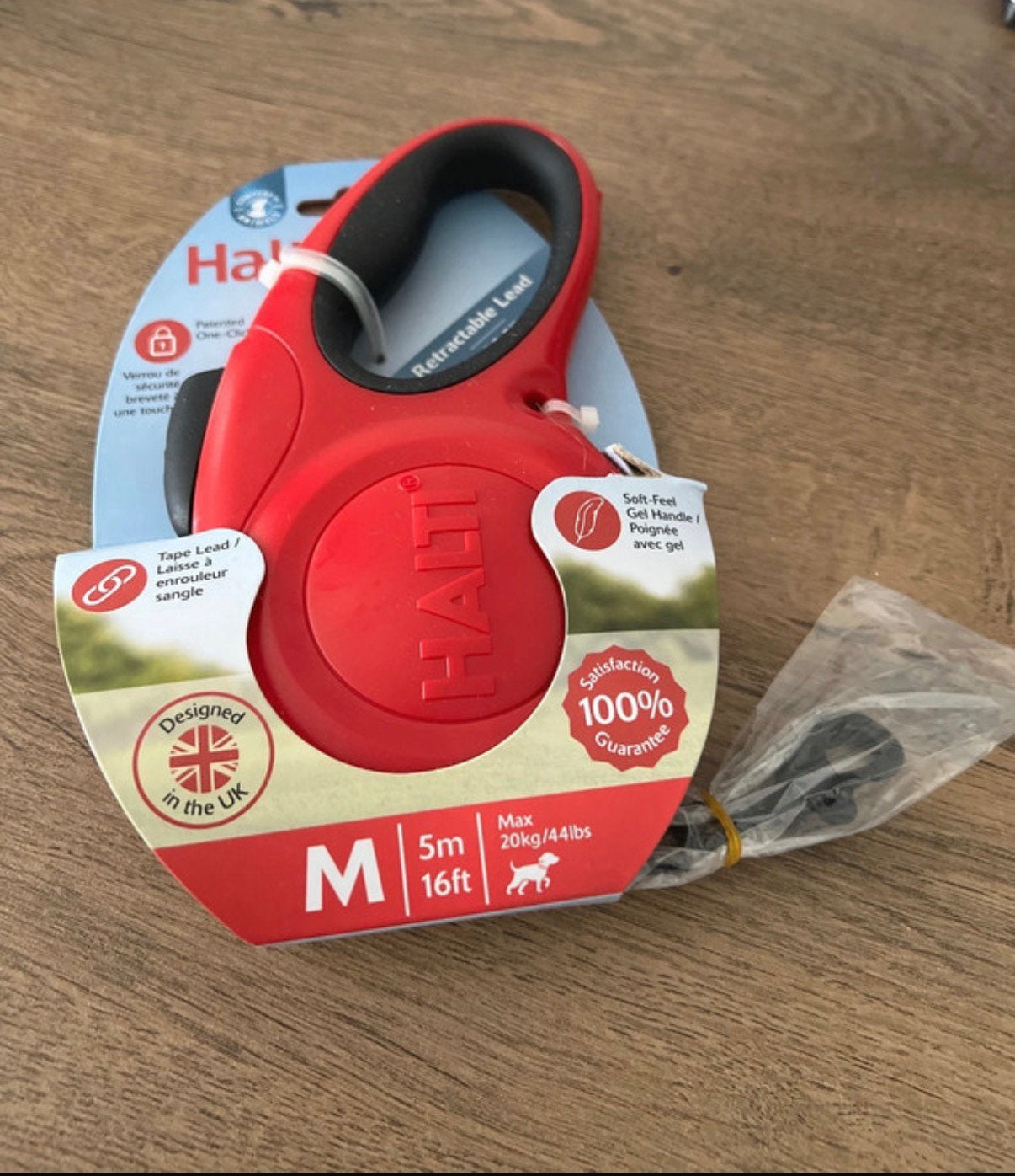 Hondenriem Halti flexilijn – 5 meter tot 20 kg, Ophalen of Verzenden, Nieuw