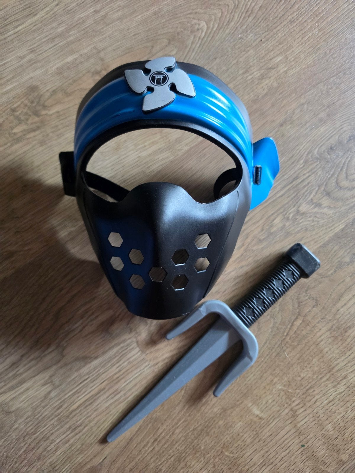 Ninjago masker en zwaard - Perfect voor jonge ninja's!, Ophalen of Verzenden, Gebruikt, Jongen of Meisje