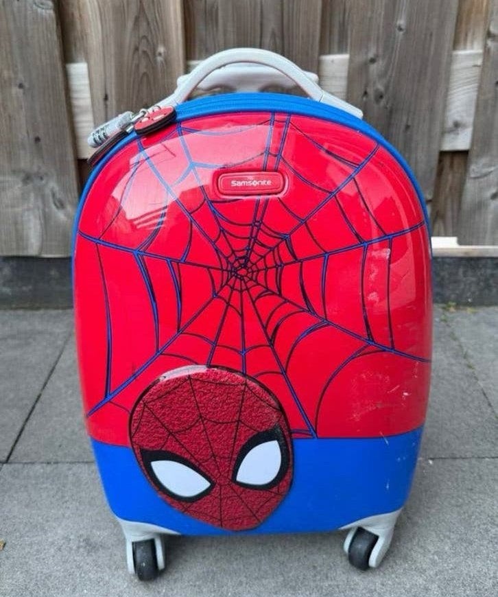 Samsonite marvel Spiderman trolley officiële licentie 23,5 L, Ophalen of Verzenden, Gebruikt