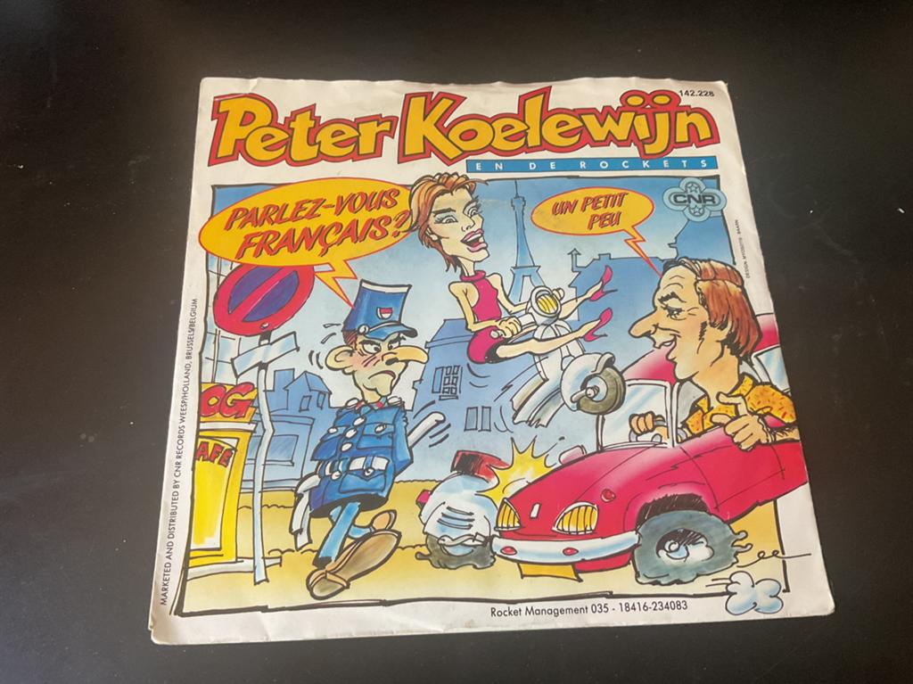 Peter Koelewijn - Parlez -vous Français? Vinyl 7” Single, Ophalen of Verzenden, Gebruikt, Pop