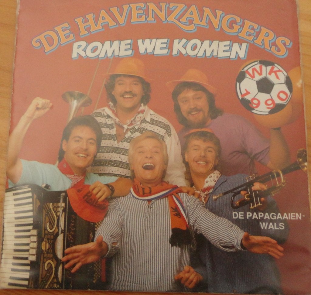 De Havenzangers > Rome we komen, Ophalen of Verzenden, Gebruikt, 7 inch, Nederlandstalig