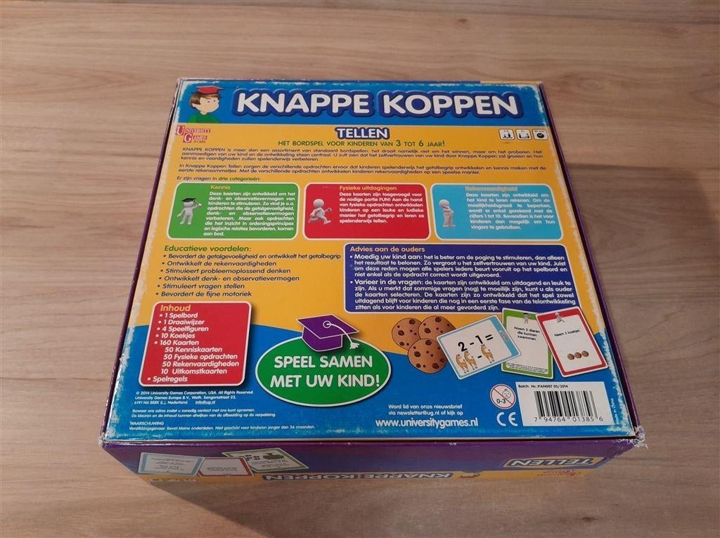 knappe koppen tellen - s5513, Verzenden, Zo goed als nieuw
