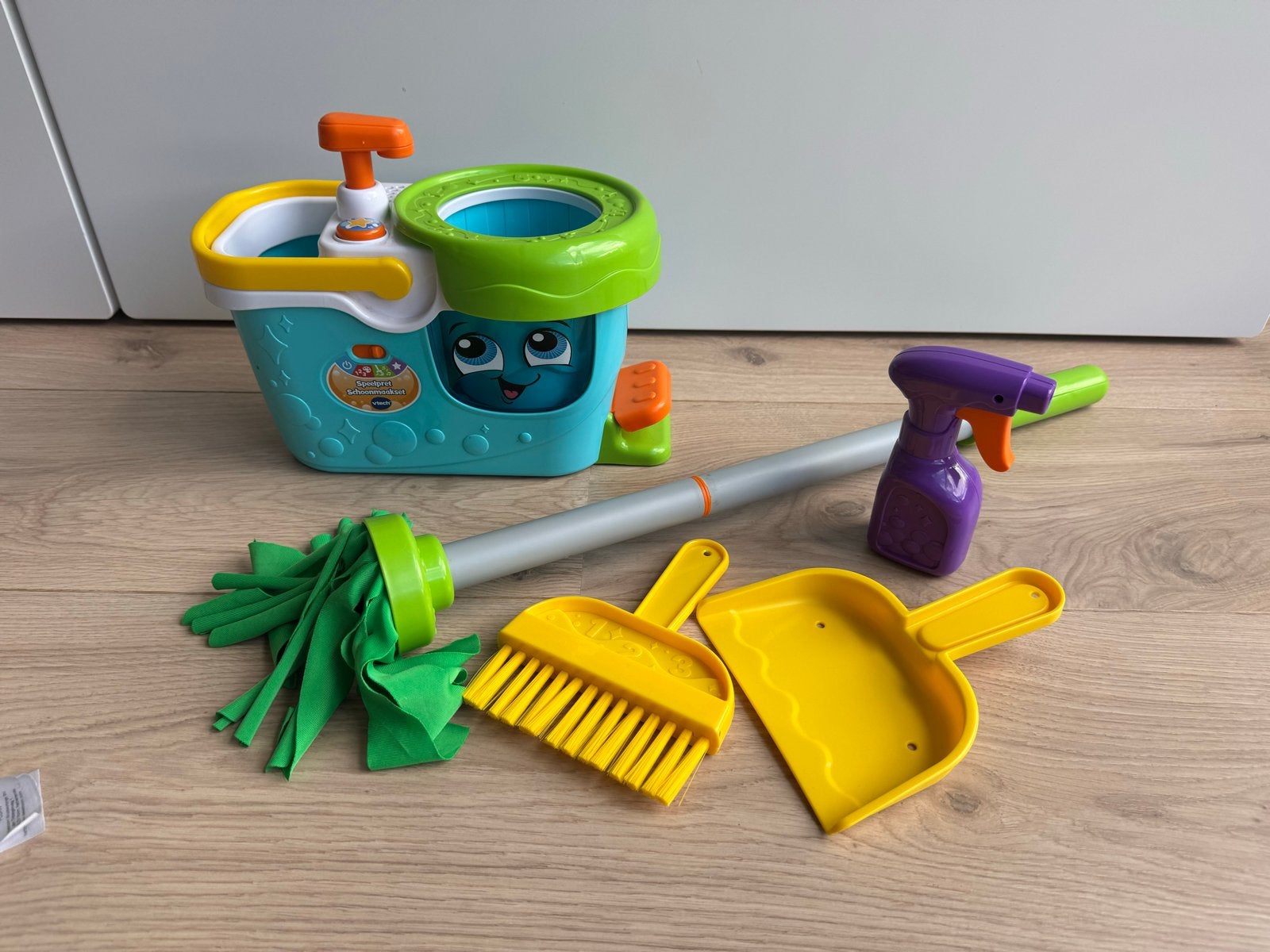 VTech Schoonmaakset Speelgoed - Interactief en Leerzaam, Kinderen en Baby's, Ophalen, Zo goed als nieuw, 6 maanden tot 2 jaar