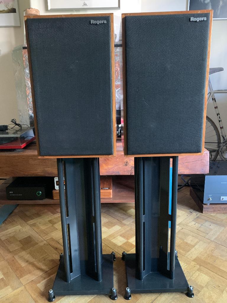 ROGERS LS5/9 Luidsprekers, Audio, Tv en Foto, Luidsprekers, Overige merken, Gebruikt, Ophalen of Verzenden, 120 watt of meer