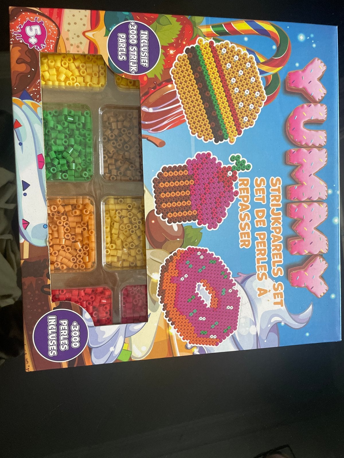 Yummy Strijkkralen Set - Meer dan 3000 Kralen, Ophalen of Verzenden, Nieuw, Knutselen