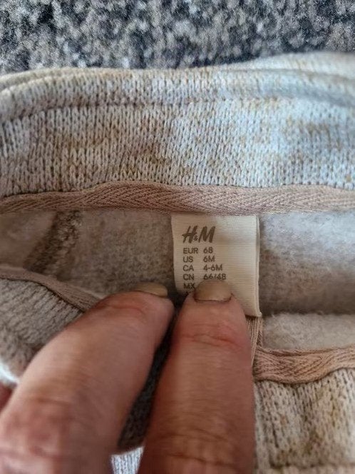 Bruine beige vestje Maat 68 h3, Zeeman, Onbekend, Ophalen of Verzenden, Zo goed als nieuw