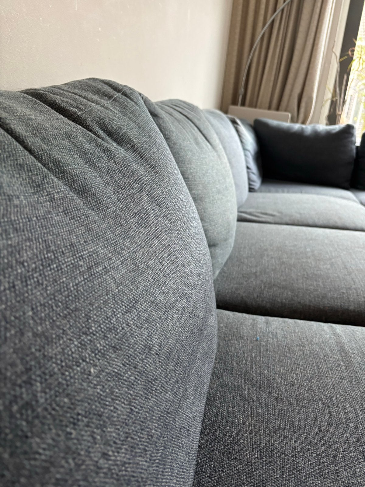 Grote Hoekbank met Dubbele Chaise Longue - 3 Meter Breed, Huis en Inrichting, Banken | Bankstellen, Ophalen, Gebruikt, Hoekbank