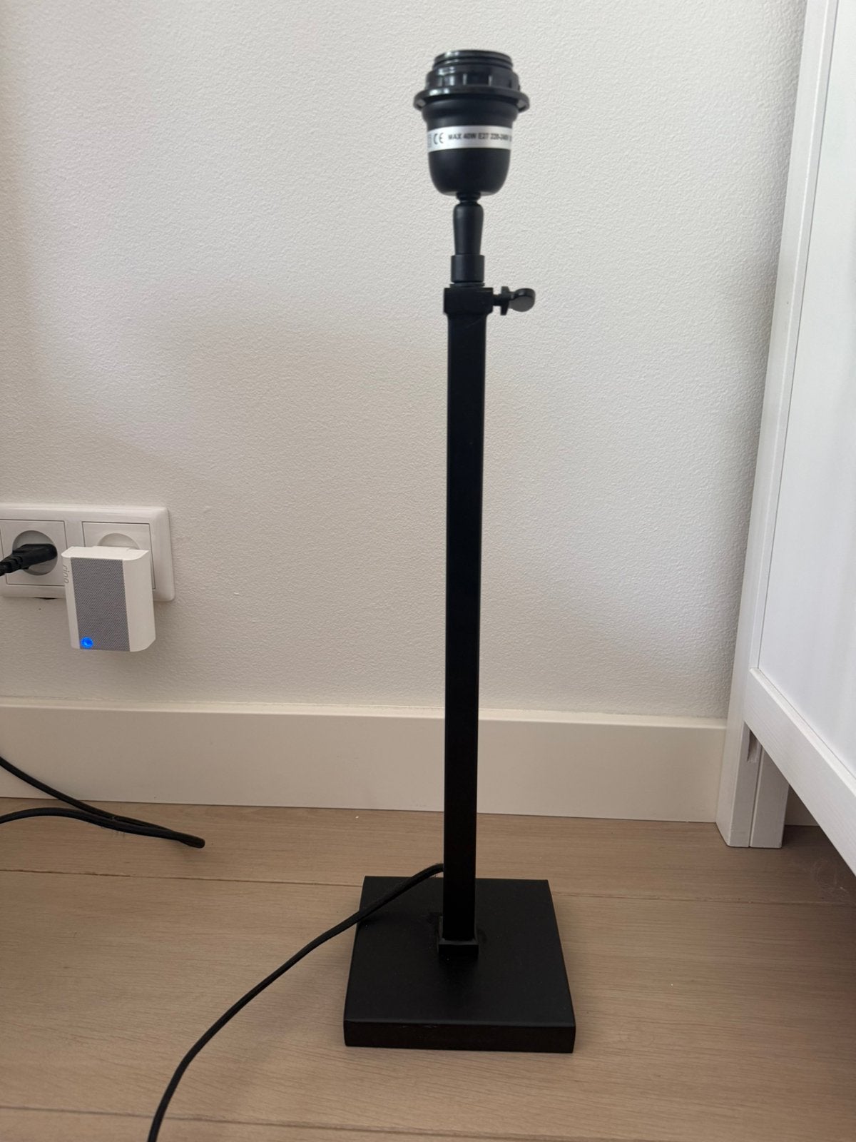 Rivièra Maison Soho House Table Lamp - lampenvoet zwart, Huis en Inrichting, Lampen | Tafellampen, Ophalen, Gebruikt, E27 (groot)