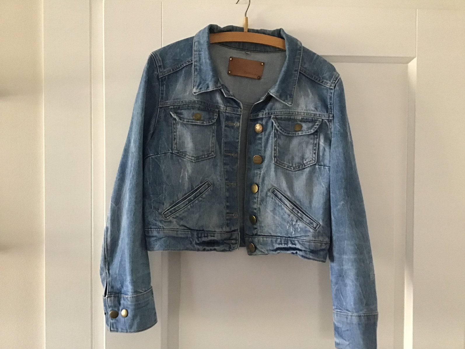Summum Jeans / spijker jasje, Ophalen of Verzenden, Zo goed als nieuw, Maat 38/40 (M), Blauw