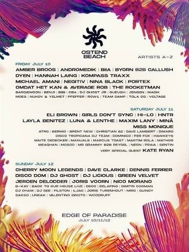 Open beach festival, Tickets en Kaartjes, Concerten | Dance, Eén persoon