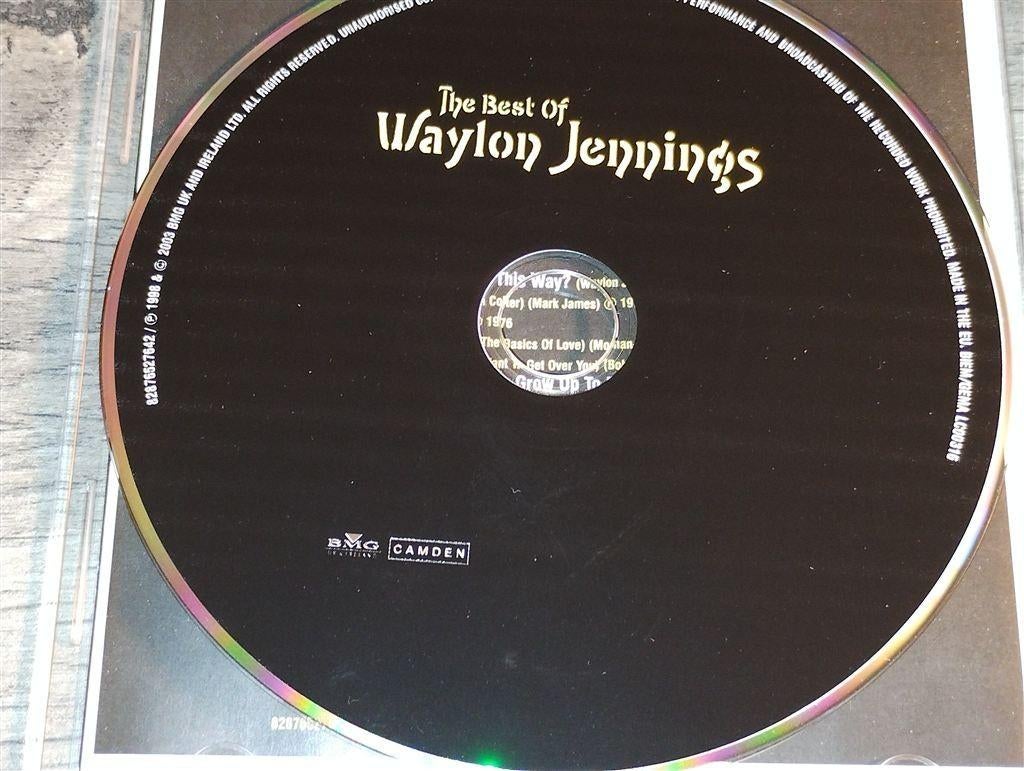 Waylon Jennings ‎- The Best Of, Ophalen of Verzenden, Zo goed als nieuw