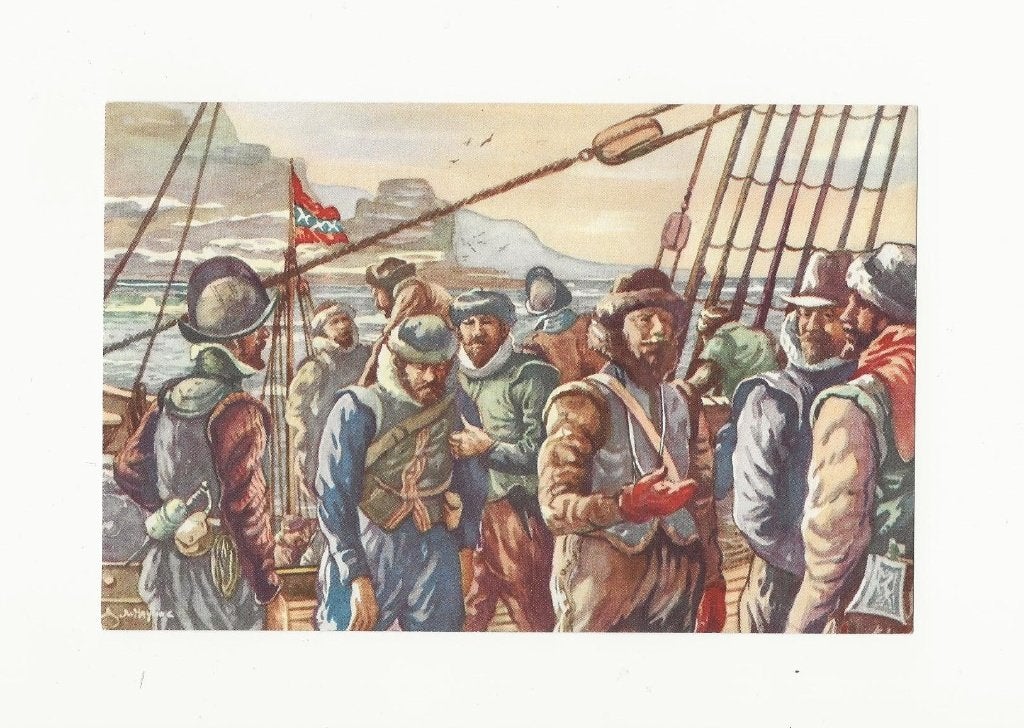 Albumplaat C. - Neerlands vlag aan vreemde kust - uit 1955, Ophalen, Nieuw, Plaatje