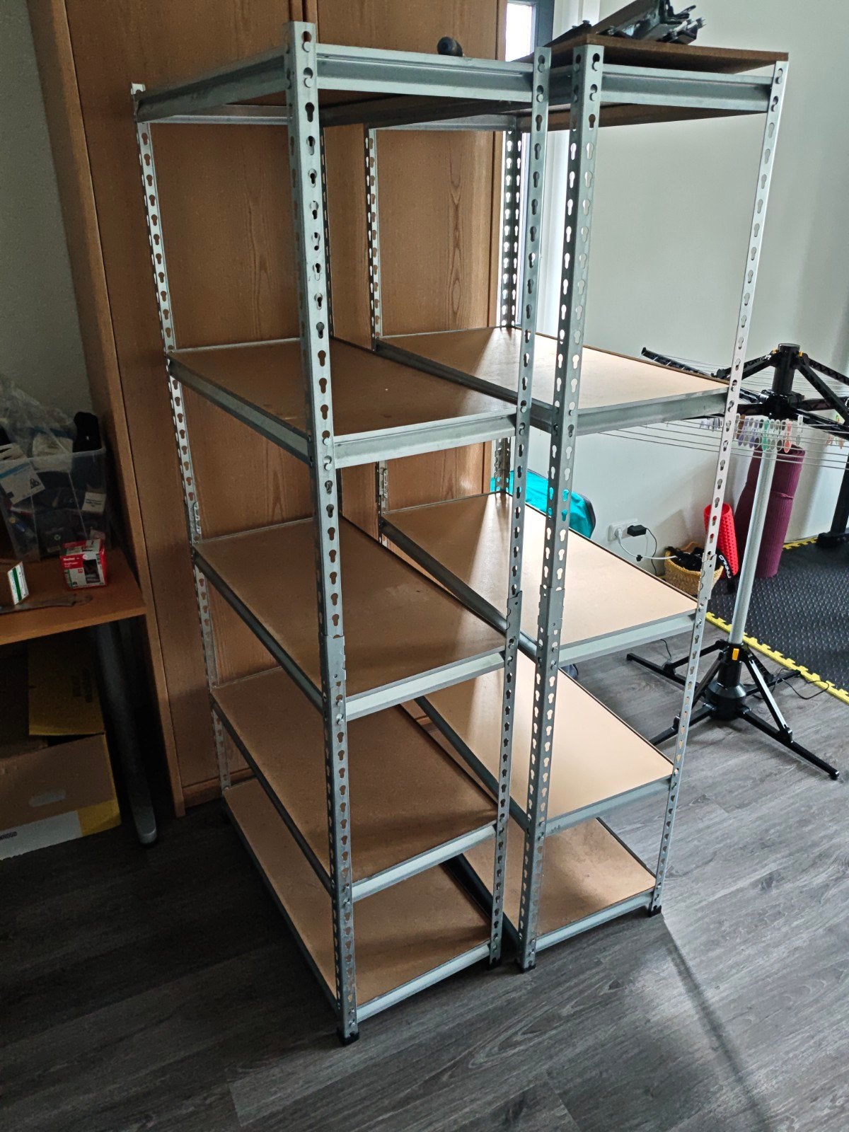 2,5 Stellingkast met legplanken, Ophalen of Verzenden, Gebruikt