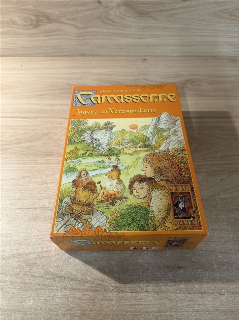 Carcassonne jagers en verzamelaars - s6743, Hobby en Vrije tijd, Gezelschapsspellen | Bordspellen, Verzenden, Zo goed als nieuw