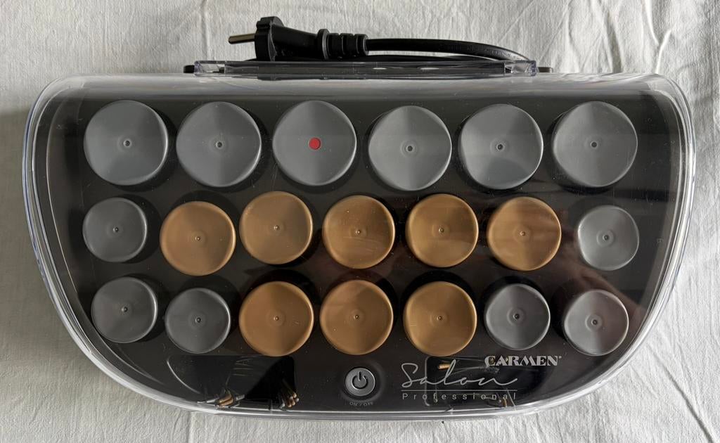 Carmen krulset warmterollers C5020 – 20 stuks – werkt goed, Ophalen, Gebruikt, Overige typen
