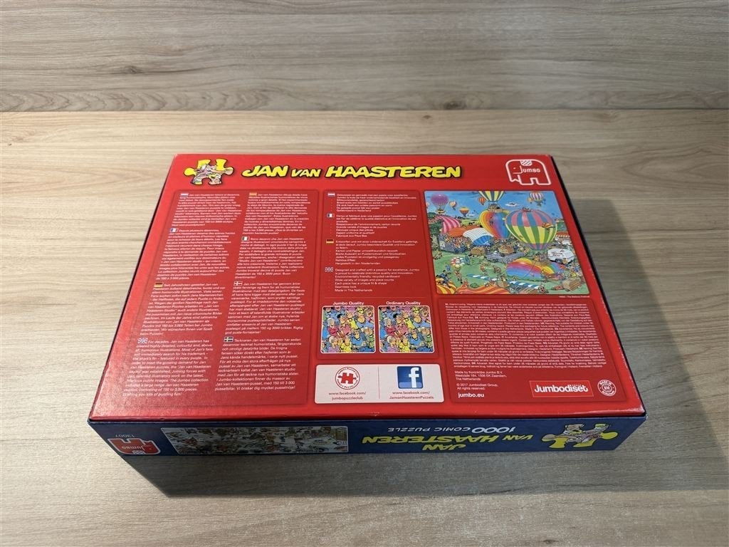 Jan van Haasteren - kerstmis - 1000 stuks - s6290, Verzenden, 500 t/m 1500 stukjes, Zo goed als nieuw