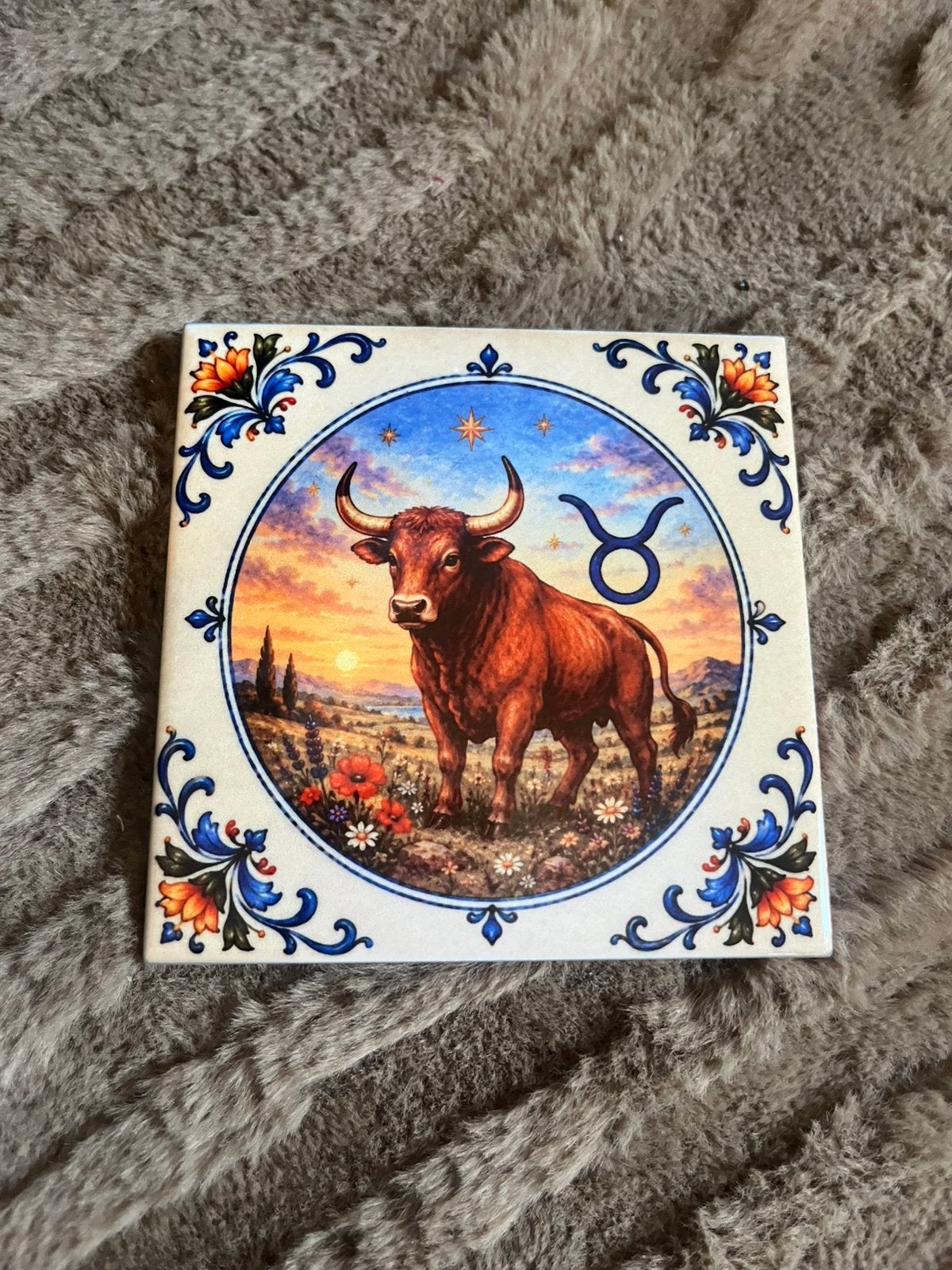 Tegeltje sterrenbeeld stier, Ophalen of Verzenden, Nieuw