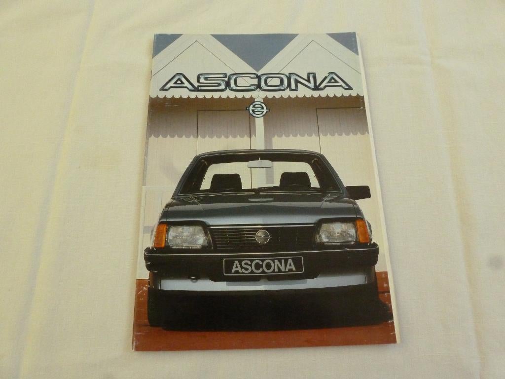 Opel Ascona folder 1983 Nederlands, Ophalen of Verzenden, Zo goed als nieuw, Opel