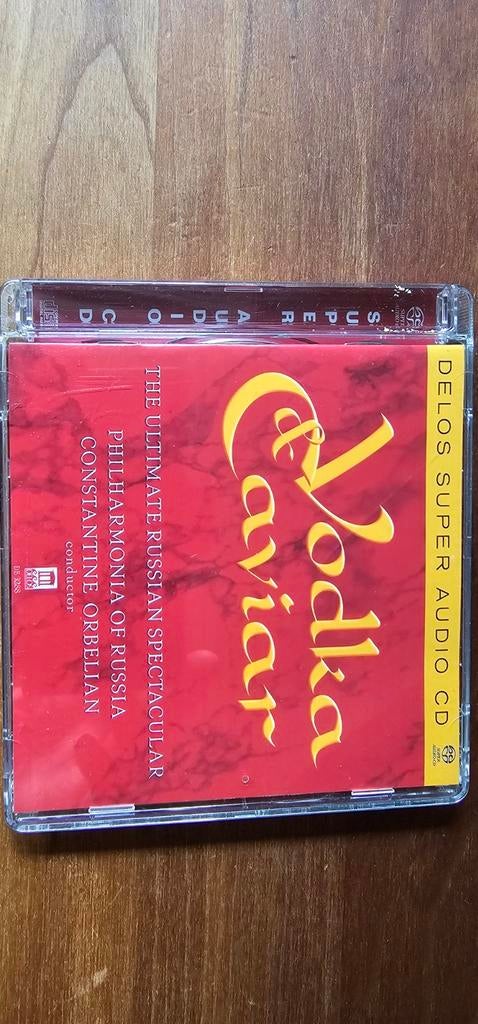 Vodka & Caviar - The Ultimate Russian Spectacular Delos sacd, Ophalen of Verzenden, Zo goed als nieuw, Gospel
