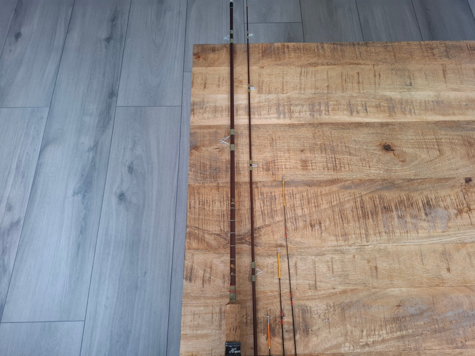 Te koop aangeboden Bert schouten heiloo swingtip hengel, Ophalen of Verzenden, Zo goed als nieuw, Werphengel
