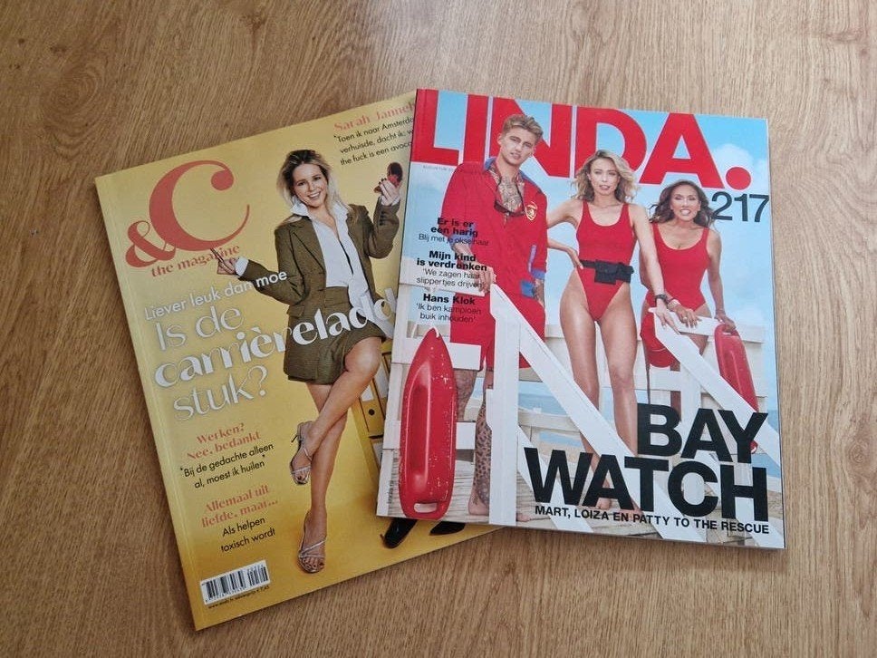 2 magazines: &C Chantal Janzen & LINDA. Linda de Mol, Boeken, Ophalen of Verzenden, Nieuw, Damesbladen