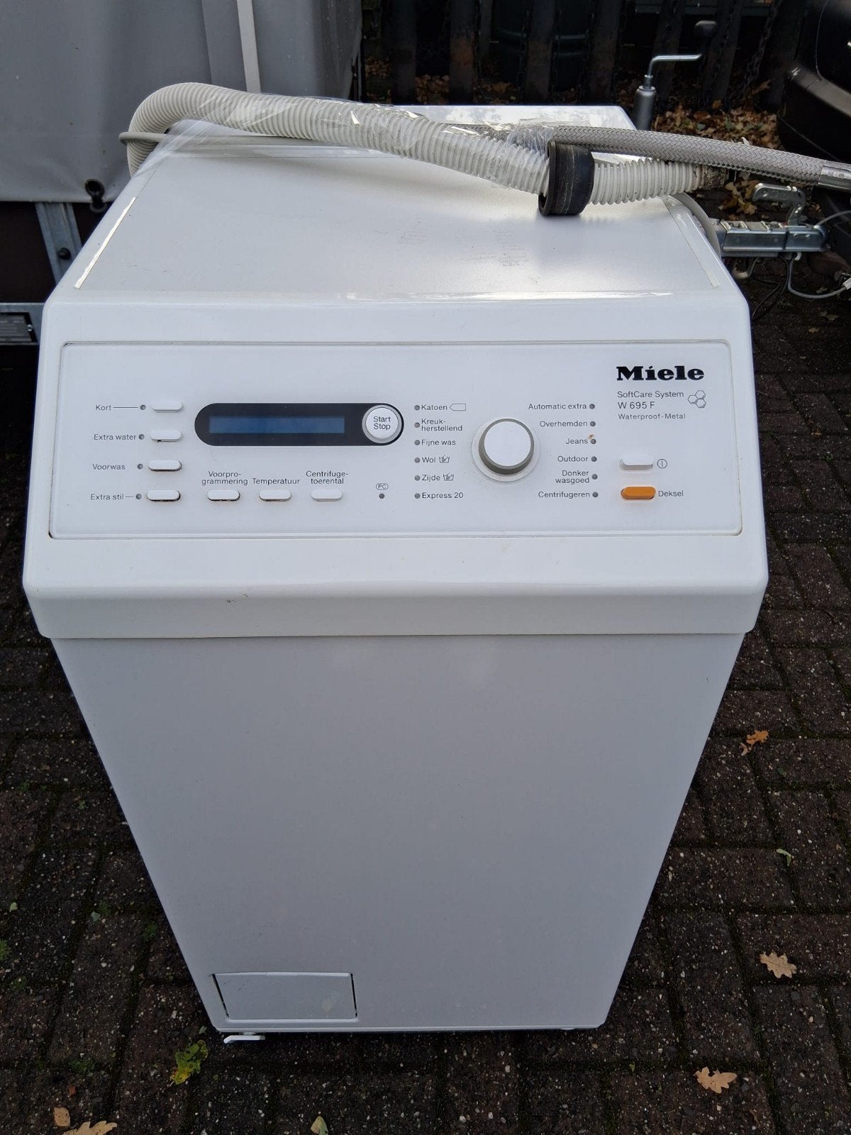 Miele SoftCare System W 695 F Bovenlader Wasmachine, Ophalen, Gebruikt, Bovenlader