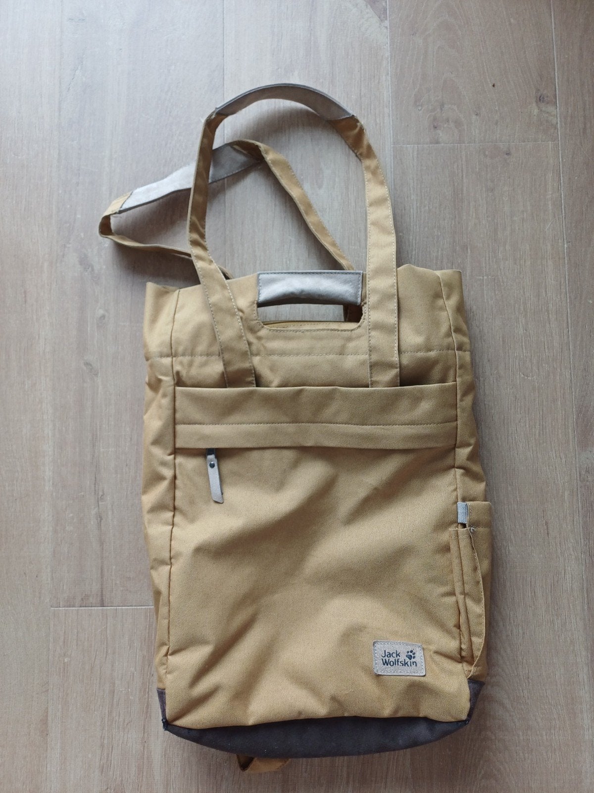 Jack Wolfskin Shopper/Rugzak - Beige/Bruin, Ophalen of Verzenden, Gebruikt, Beige, Shopper