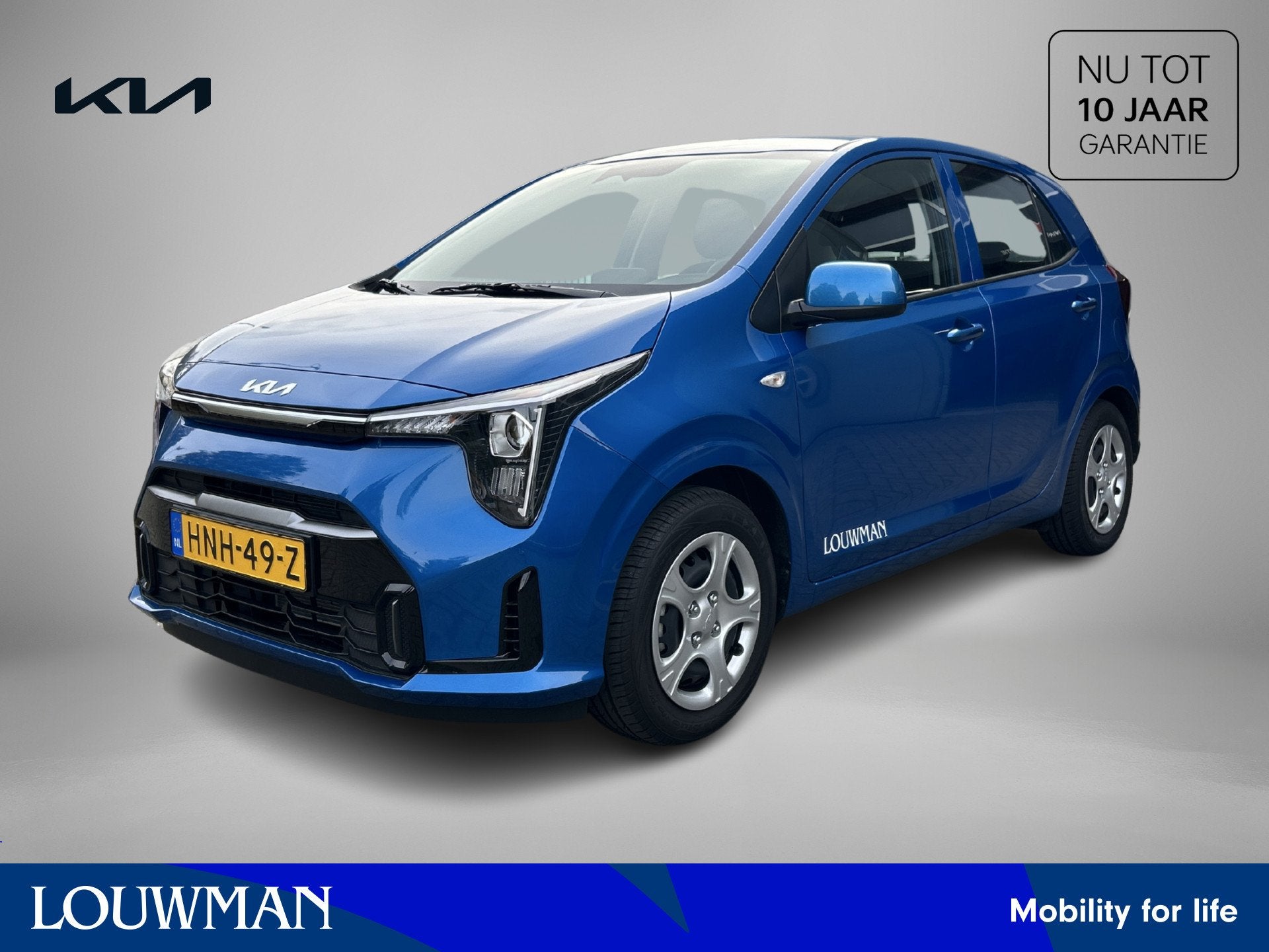 Kia Picanto 1.0 DPI DynamicLine (bj 2025), Voorwielaandrijving, 12 maanden, Stof, 63 pk