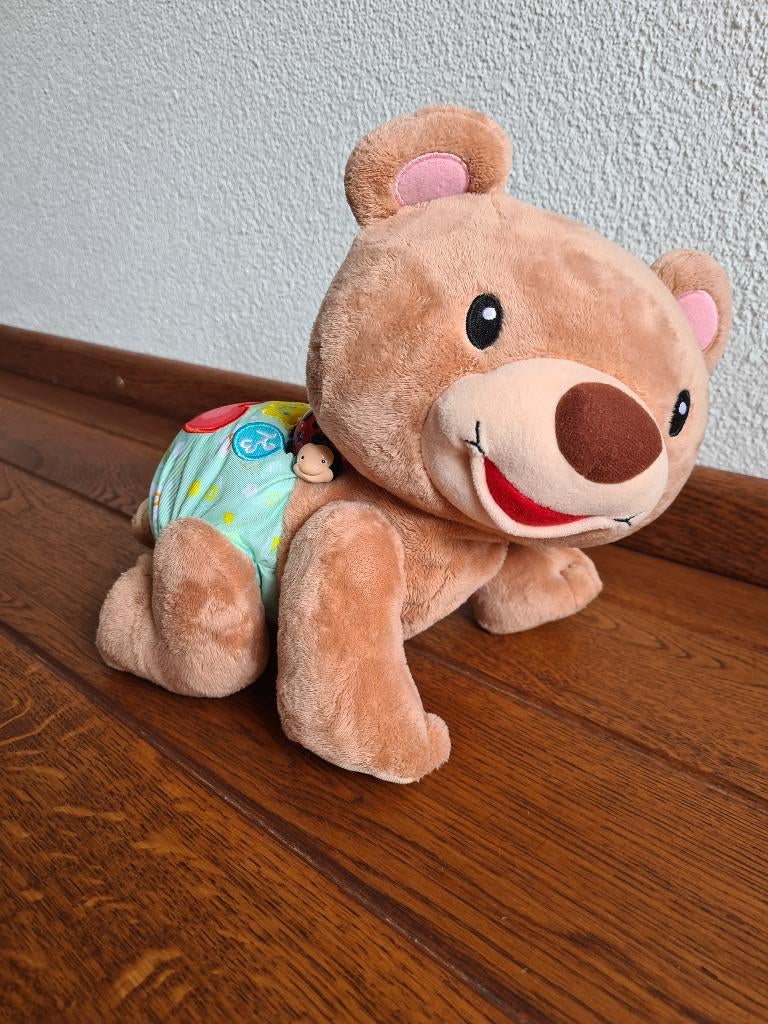 Vtech kruip- en leer babybeer, Ophalen of Verzenden, Zo goed als nieuw, 6 maanden tot 2 jaar