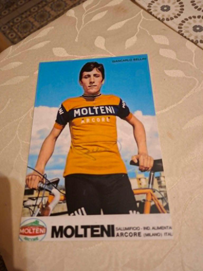Foto (Repro) Giancarlo Bellini / Molteni-Arcore, Verzenden, Zo goed als nieuw, Buitenlandse clubs, Poster, Plaatje of Sticker