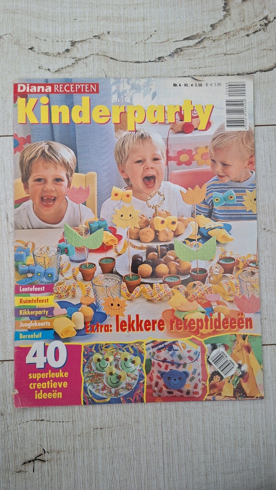Diana Recepten Kinderparty - 40 creatieve ideeën, Ophalen of Verzenden