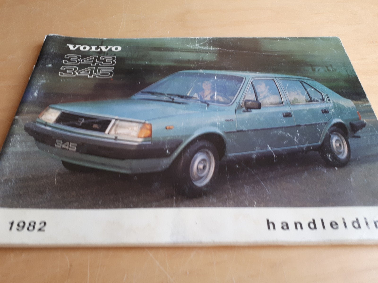 1982 Nederlands Volvo 343 345 handleiding instructieboekje, Ophalen of Verzenden