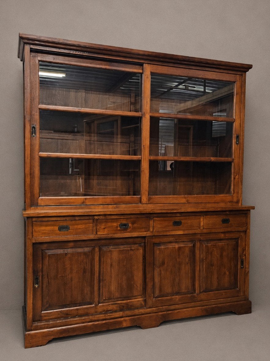 teakhouten buffetkast, Huis en Inrichting, Ophalen of Verzenden, Gebruikt, 25 tot 50 cm, 200 cm of meer