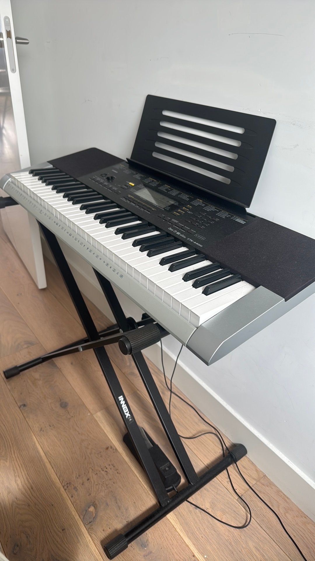 Casio Piano CTK-4400, Ophalen, Zo goed als nieuw, Zwart