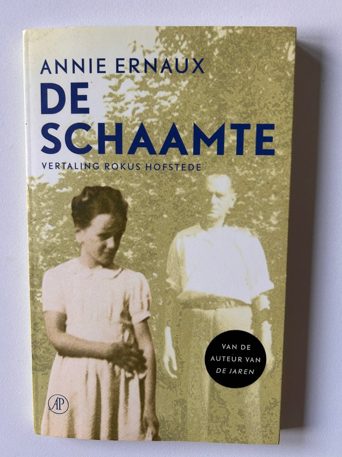 Annie Ernaux - De schaamte, Ophalen, Zo goed als nieuw, Annie Ernaux