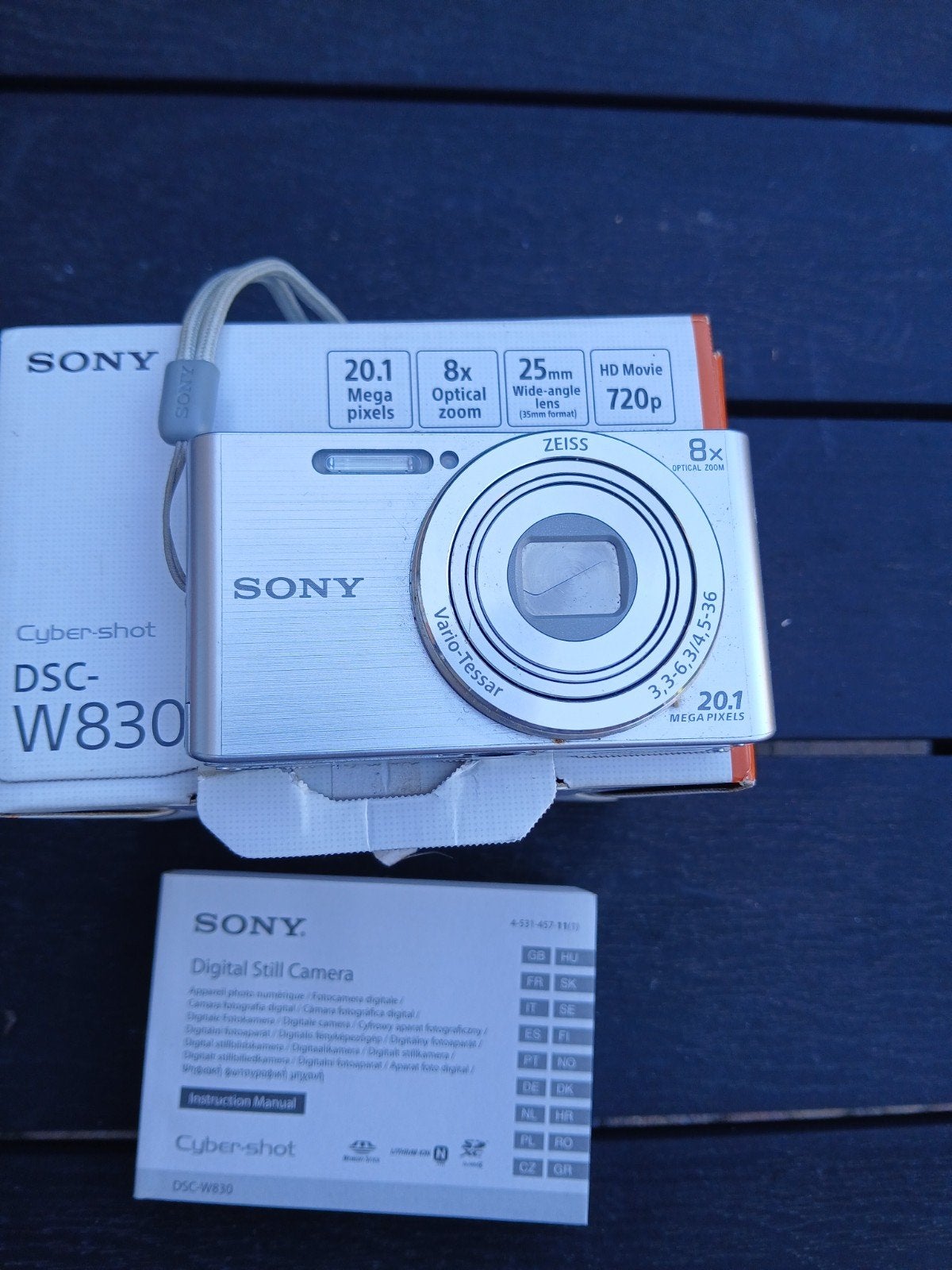 sony dsc W830 cyber shot, Ophalen of Verzenden, Sony, 8 keer of meer