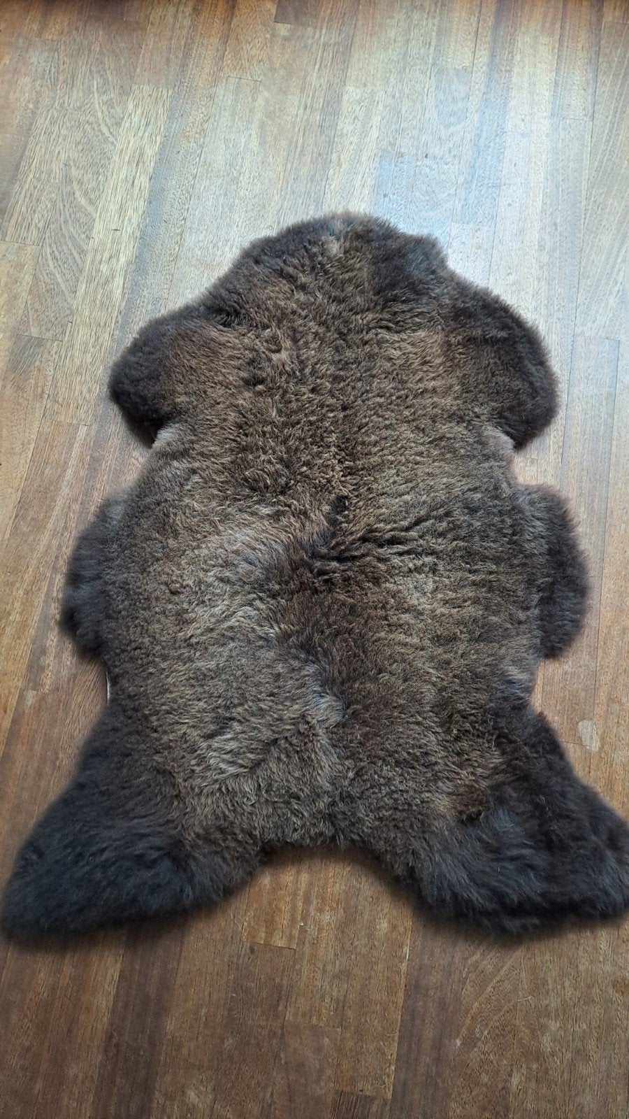 Schapenvacht, Bruin, Nieuw, Rechthoekig, 50 tot 100 cm